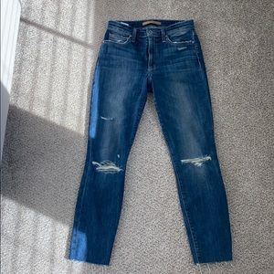 Joe’s Charlie high rise skinny ankle jeans